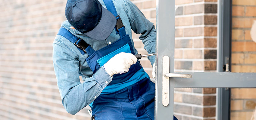 Pivot Storefront Door Locks Installation in Lindsay, California